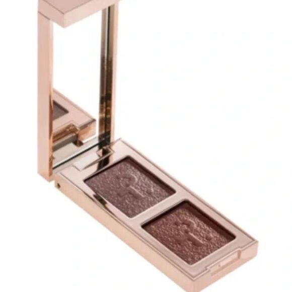 Patrick Ta Still At The Club Major Dimension Eyeshadow Duo brown tan new makeup - Picture 3 of 4